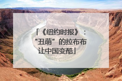 《纽约时报》：“丑萌”的拉布布让中国变酷