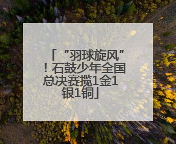 “羽球旋风”！石鼓少年全国总决赛揽1金1银1铜