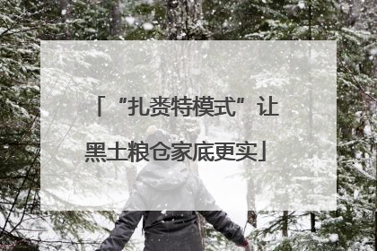 “扎赉特模式”让黑土粮仓家底更实