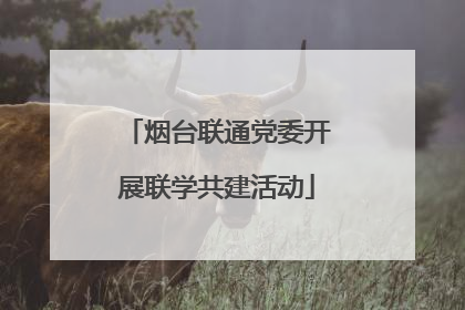 烟台联通党委开展联学共建活动