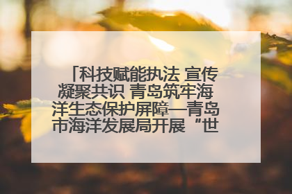 科技赋能执法 宣传凝聚共识 青岛筑牢海洋生态保护屏障—青岛市海洋发展局开展“世界海洋日”和“全国海洋宣传日”宣传活动