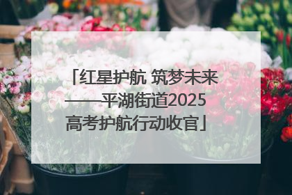 红星护航 筑梦未来——平湖街道2025高考护航行动收官