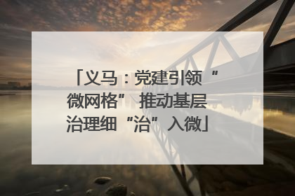 义马：党建引领“微网格” 推动基层治理细“治”入微