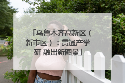 乌鲁木齐高新区（新市区）：贯通产学研 融出新图景