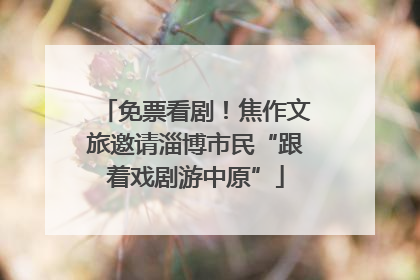 免票看剧！焦作文旅邀请淄博市民“跟着戏剧游中原”