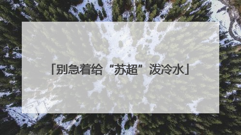 别急着给“苏超”泼冷水