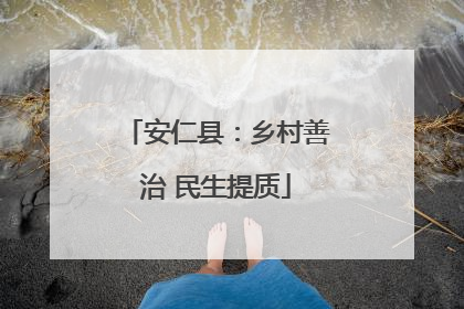 安仁县：乡村善治 民生提质