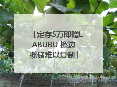 定存5万即赠LABUBU 擦边揽储难以复制