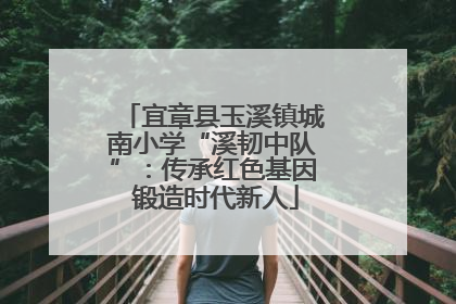 宜章县玉溪镇城南小学“溪韧中队”：传承红色基因 锻造时代新人