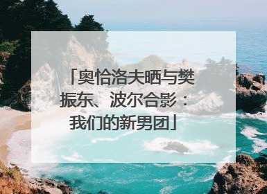 奥恰洛夫晒与樊振东、波尔合影：我们的新男团