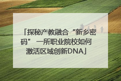 探秘产教融合“新乡密码” 一所职业院校如何激活区域创新DNA