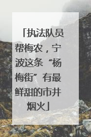 执法队员帮梅农，宁波这条“杨梅街”有最鲜甜的市井烟火