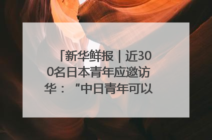 新华鲜报｜近300名日本青年应邀访华：“中日青年可以创造更好的未来”