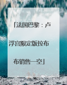 法国巴黎：卢浮宫限定版拉布布销售一空