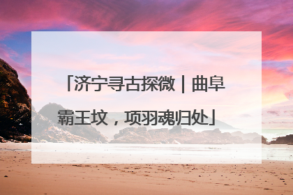济宁寻古探微｜曲阜霸王坟，项羽魂归处