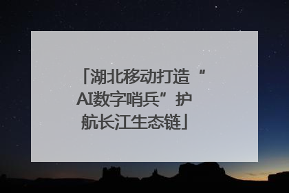 湖北移动打造“AI数字哨兵”护航长江生态链