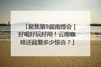 聚焦第9届南博会｜好喝好玩好用！云南咖啡还藏着多少惊喜？