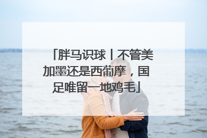 胖马识球丨不管美加墨还是西葡摩，国足唯留一地鸡毛