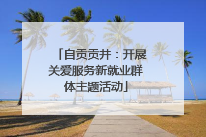 自贡贡井:开展关爱服务新就业群体主题活动
