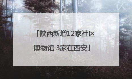 陕西新增12家社区博物馆 3家在西安