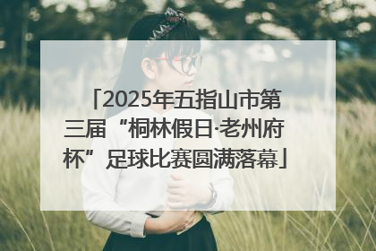 2025年五指山市第三届“桐林假日·老州府杯”足球比赛圆满落幕