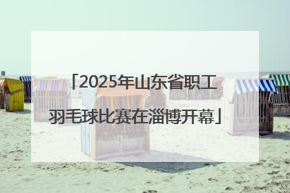 2025年山东省职工羽毛球比赛在淄博开幕