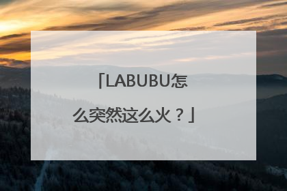 LABUBU怎么突然这么火？